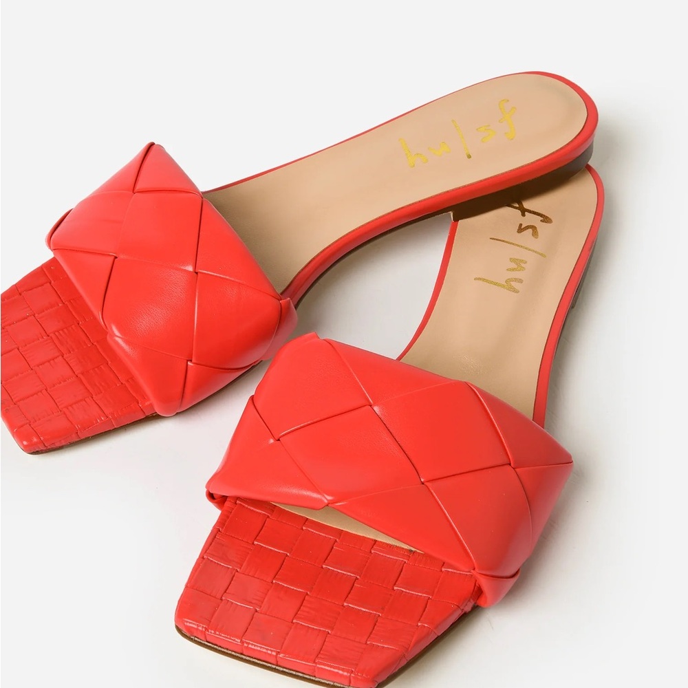 New in Box French Sole Leather Sandal size 10 - Picture 4 of 5